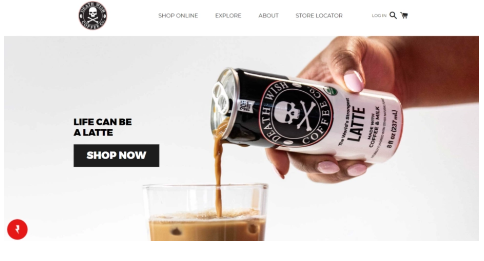Shopify Stores: Death Wish Coffee