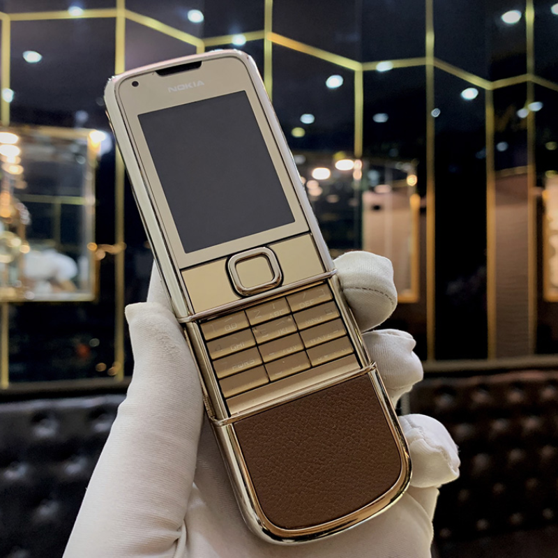 Nokia 8800 Vàng nguyên bản da nâu xách tay Nga