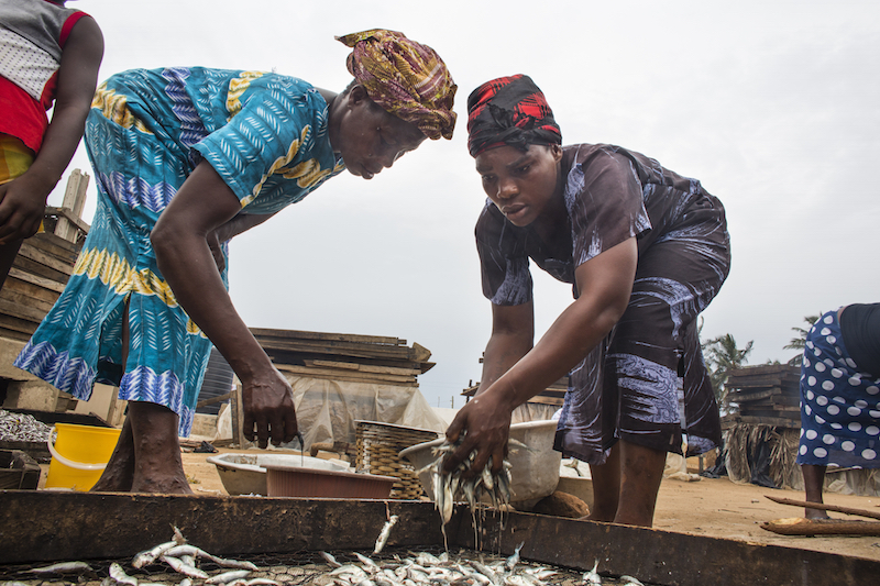 SDG14-Ghana-women fishers-photo by Andrea Borgarello for the World Bank TerrAfrica.jpg