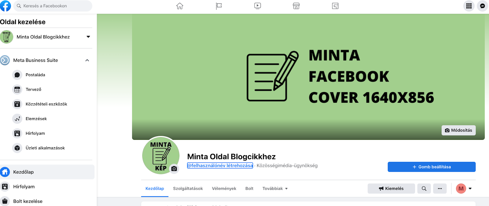 Útmutató az üzleti Facebook oldal létrehozásához - Klikkmánia blog