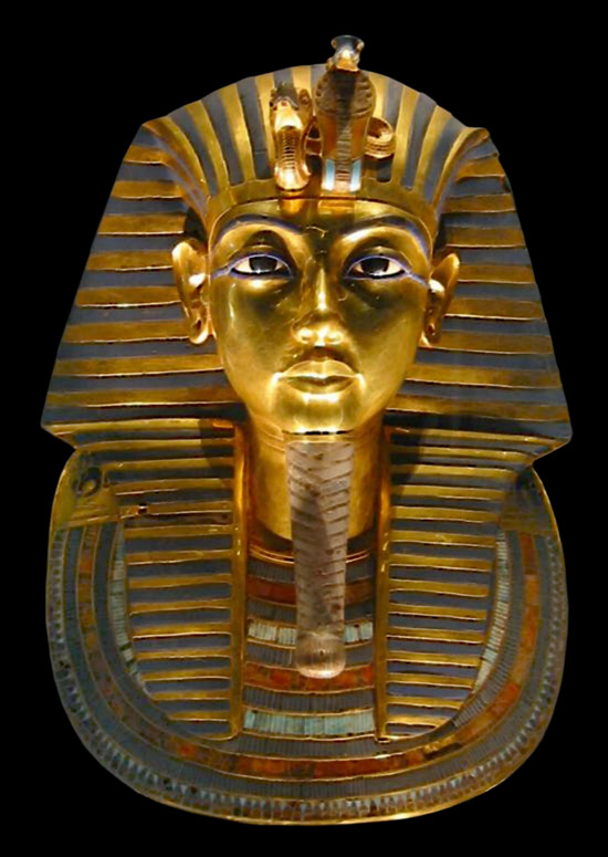 Golden Mask of Tutankhamun | Because his tomb was found mostly intact in 1922, King Tutankhamen (or King Tut) has become one of our most familiar images from dynastic Egypt. | Author: Carsten Frenzl | Source: Wikimedia Commons | License: CC BY 2.0