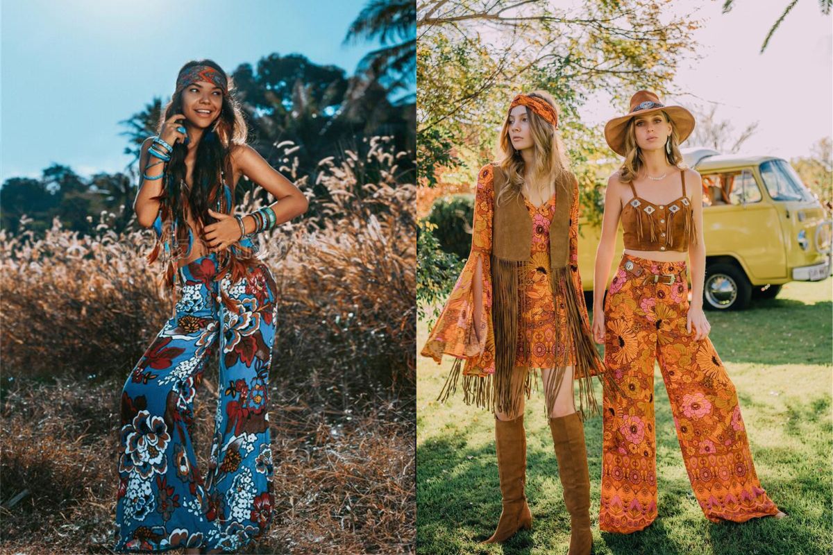Đặc điểm thời trang của hippie style