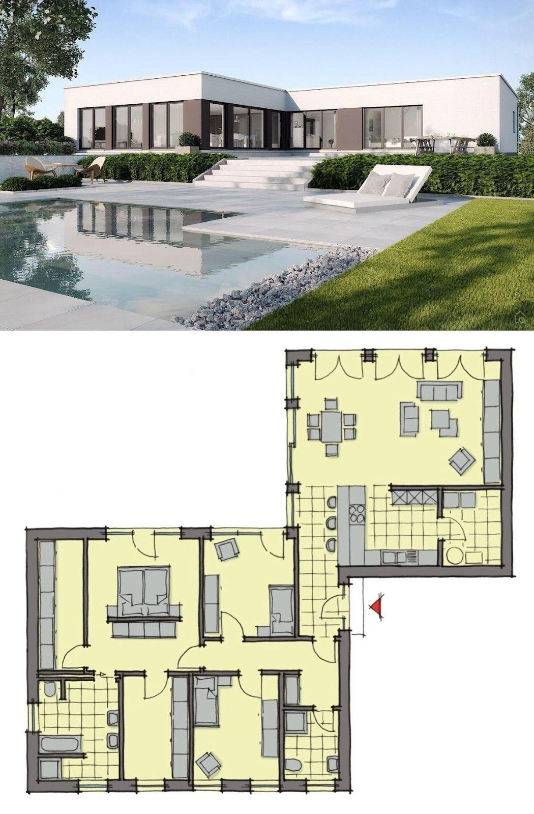 7 Desain Dan Denah Rumah Mewah Terbaru 2020