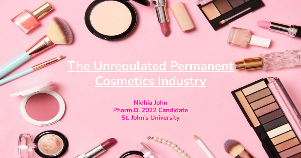 Permanent Cosmetics Industry