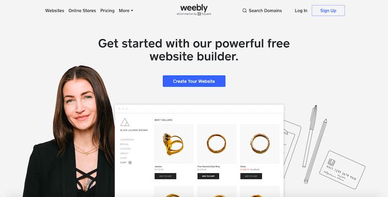 Weebly - Best Design Software