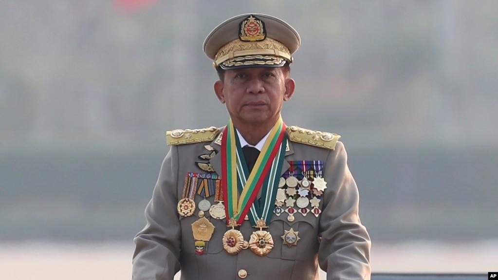 Lãnh đạo Hội đồng Quân nhân Myanmar, Tướng Min Aung Hlaing.