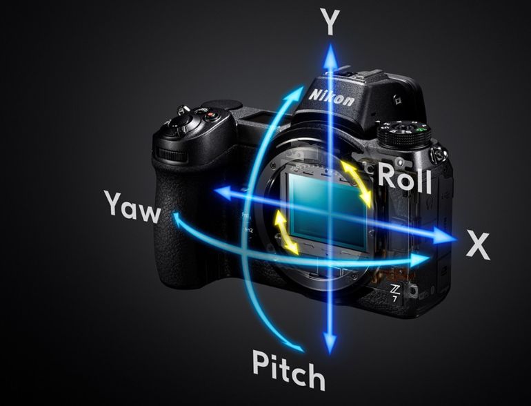 Estabilização de imagem Nikon Z7