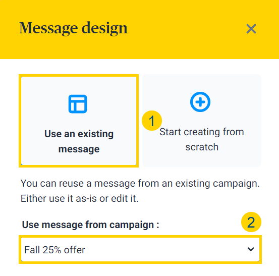 designing a WhatsApp campaign in Brevo