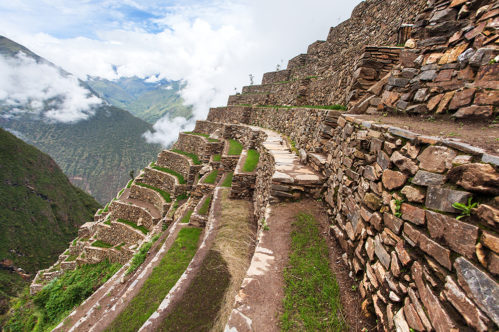 Choquequirao, one of the best Inca ruins in Peru. Top Tourist Attractions in Peru
