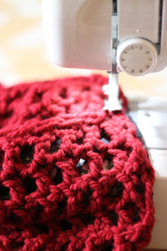 Crochet Chiffon Infinity Scarf Tutorial