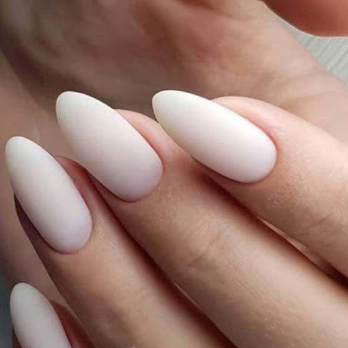 Almond-shaped Nails