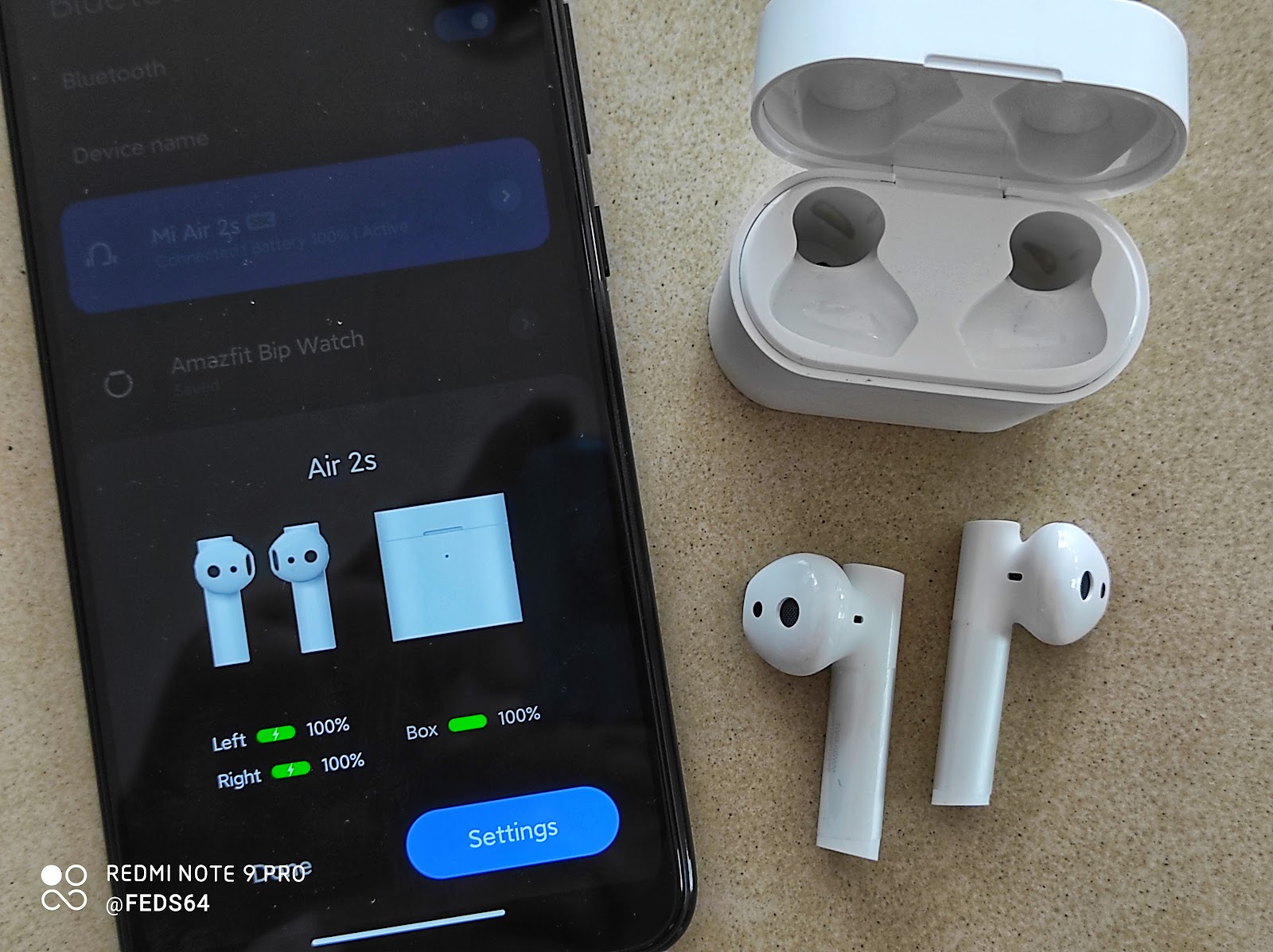 xiaomi mi true wireless earphone 2s