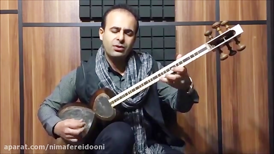 فیلم ترانه‌ی محلی مازندران ۱۰۲ کتاب آموزش سه‌تار ۱ جلال ذوالفنون تار نیما فریدونی