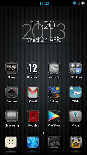 ELEMENT Theme ADW,NOVA,APEX apk