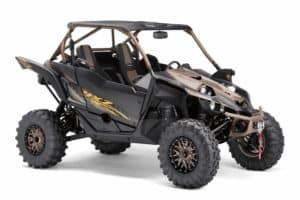 Black Yamaha YXZ1000RR EPS SS XT-R - high-performance side-by-side for off-road sports and exploration