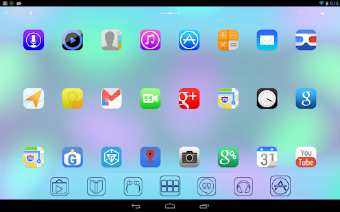 Download Ultimate iOS7 GO Launcher apk