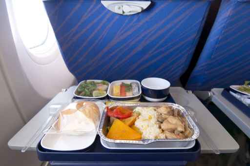 Airplane meal