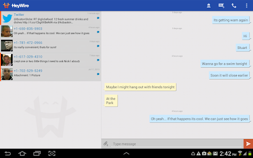 HeyWire FREE Texting apk Review