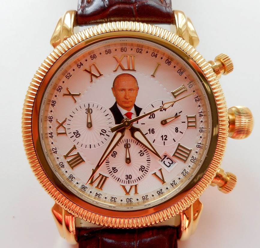 Poljot Quartz Chronographe Président de la Russie V. Poutine