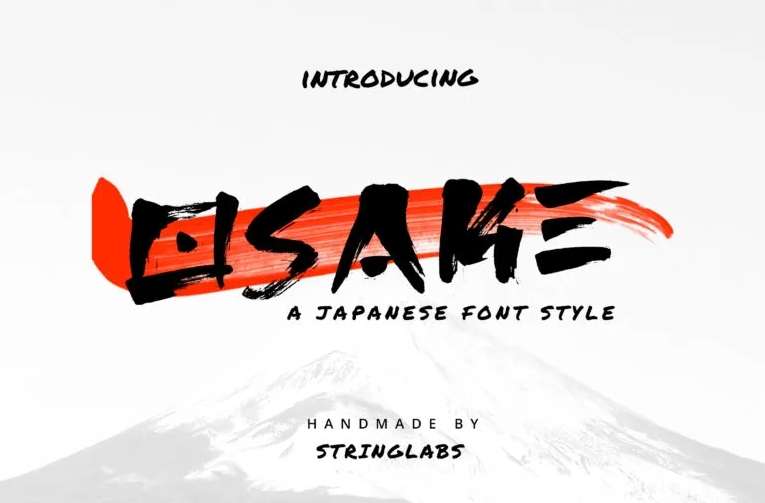 osake font