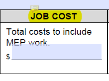Total Cost MEP Work
