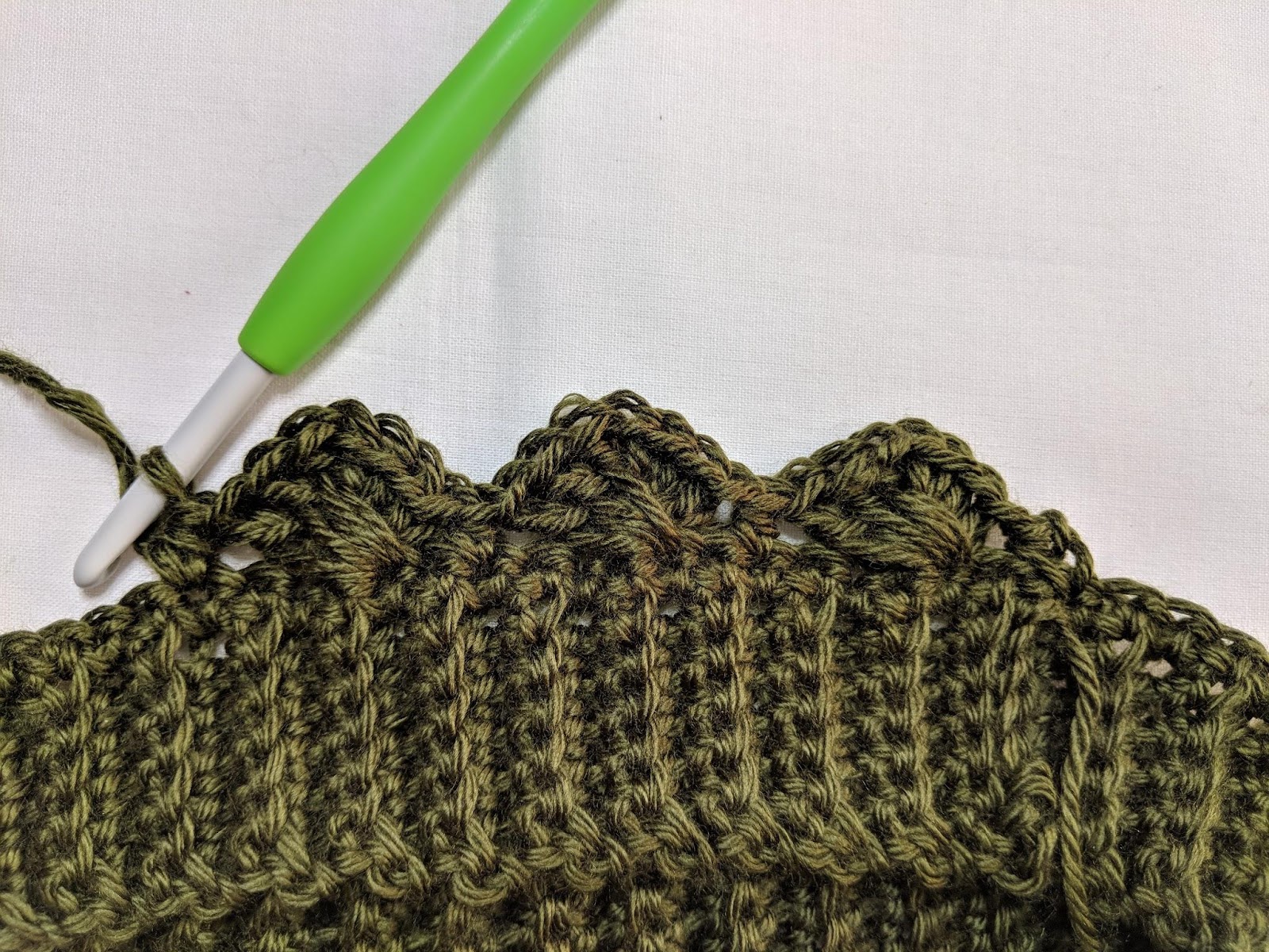 Woven Shell Stitch Tutorial