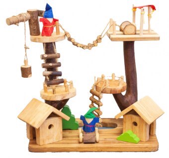 Kids Wooden Treehouse Toys