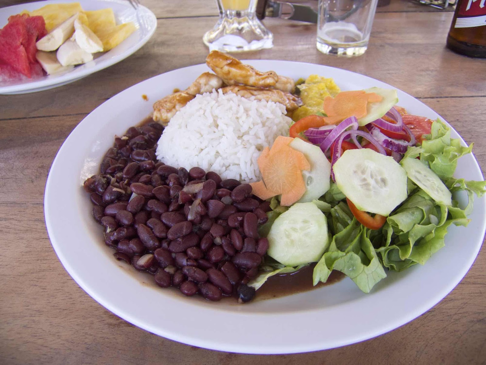 Lunch in Refugio Nacional de Vida Sylvestre Barù, Costa Rica