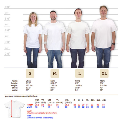 Attached is the sizing chart for your referencing. It is strongly encouraged that all members purchase a t-shirt and all members should be wearing AYLUS attire during volunteering events. All purchased shirts will be passed out when we first meet. You may possibly want to purchase an extra shirt for your parent(s), so check all sizes that apply. Use the "other" option to specify how many of each shirt you want, if you are planning to purchase more than one shirt in the same size. 