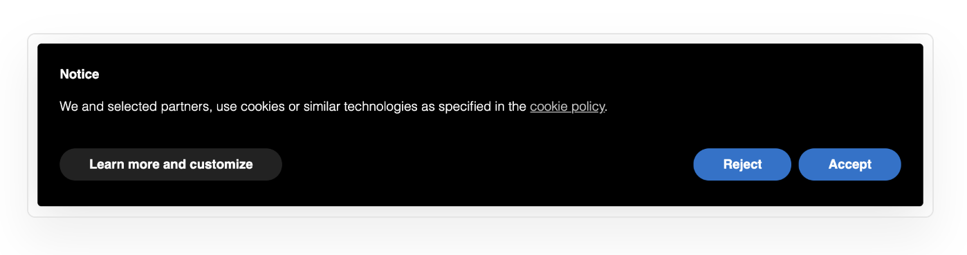 cookie policy notice