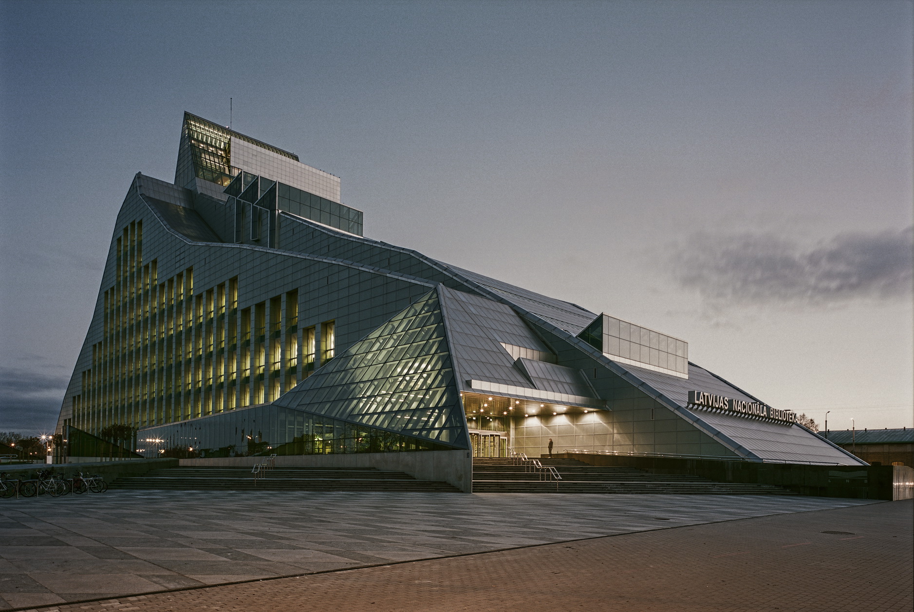 National Library of Latvia, Location of ELAG 2022; Photograph by Indrikis Sturmanis