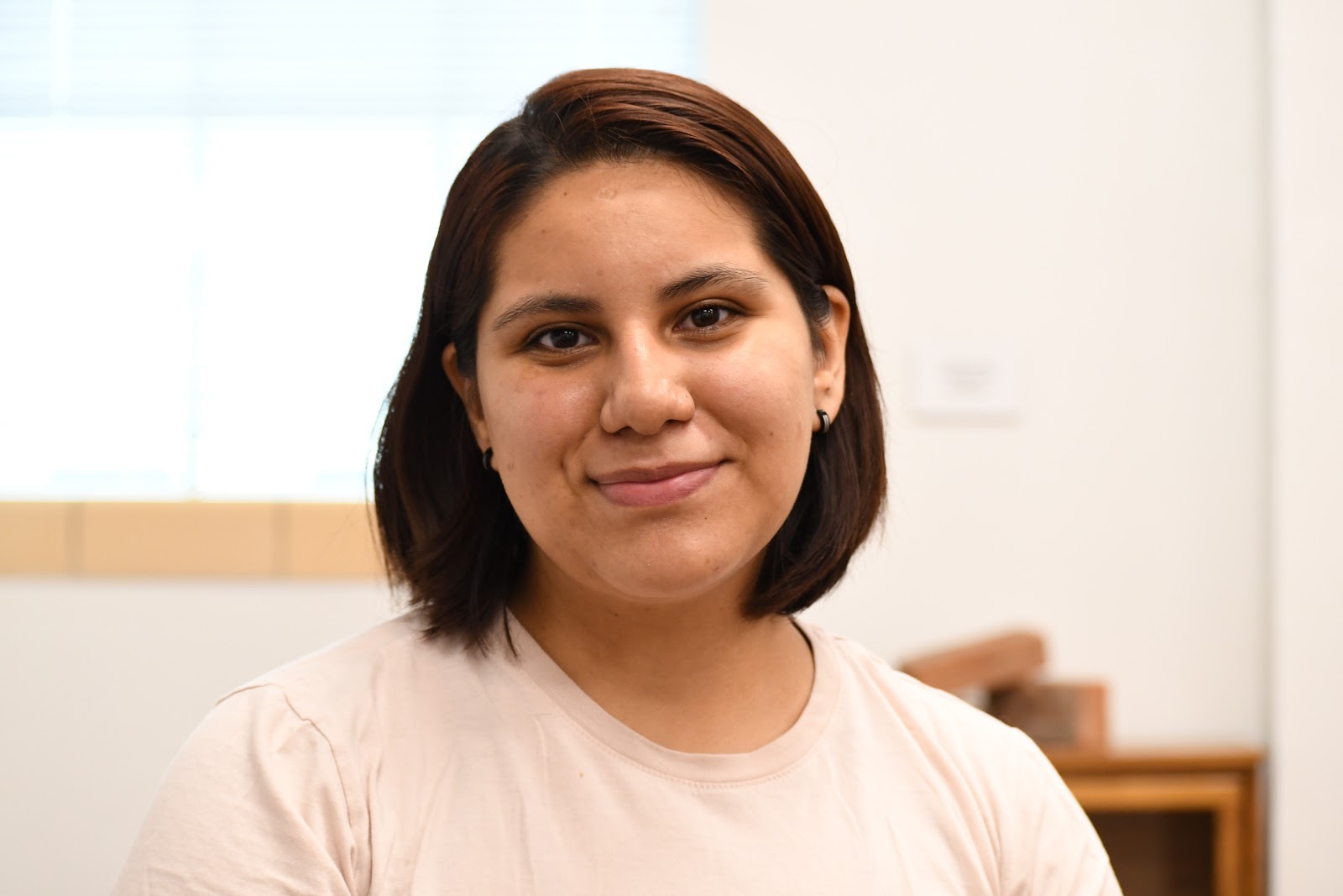In photo: ESL Student Mallhver Tijerina Zuniga In photo: ESL Student Mallhver Tijerina Zuniga
