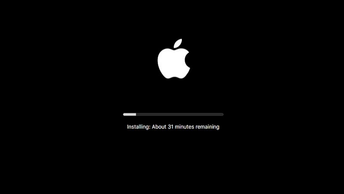 mac os updating install