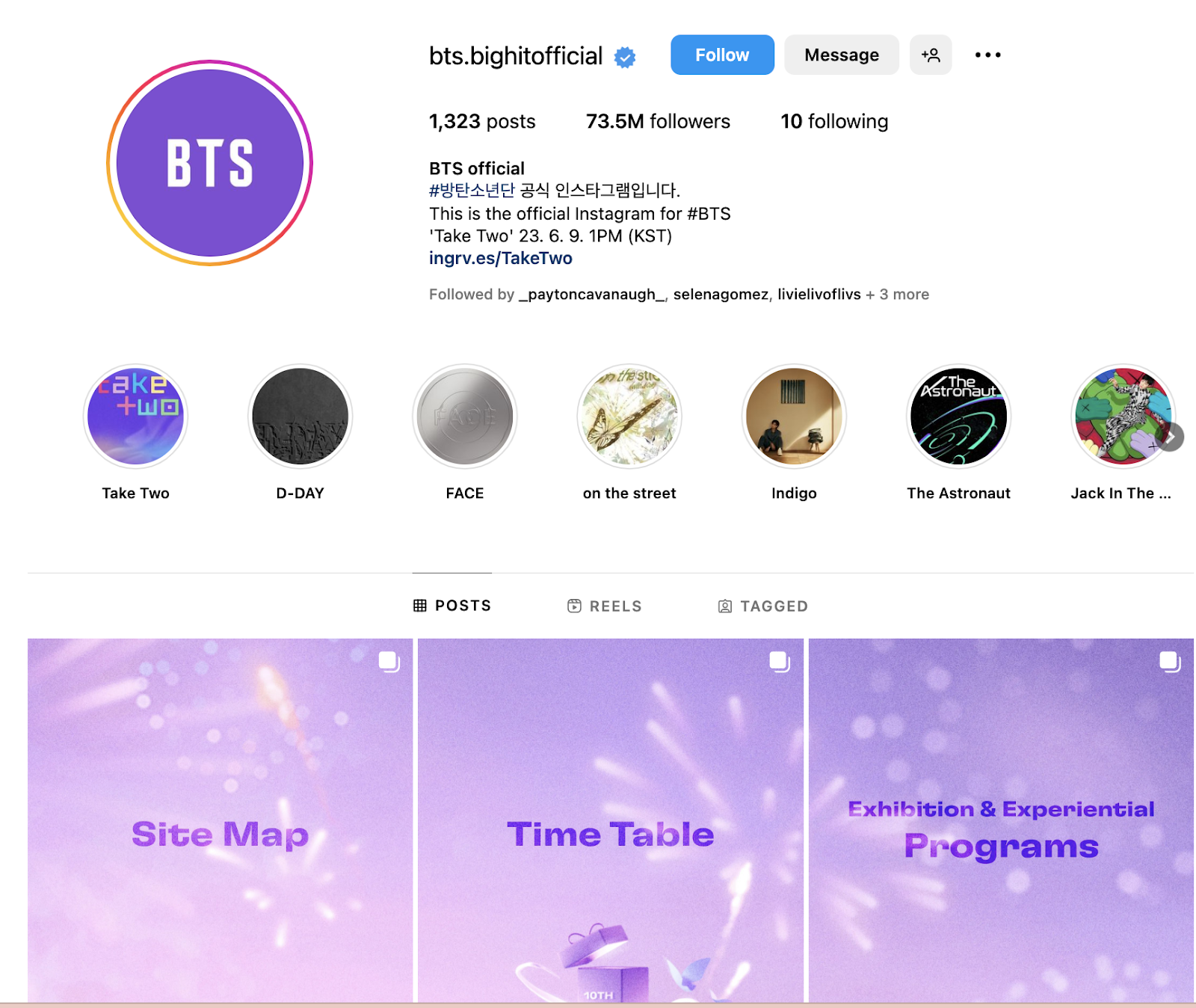 What Does BTS Mean On Instagram?