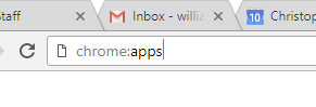 Chrome Extensions Address