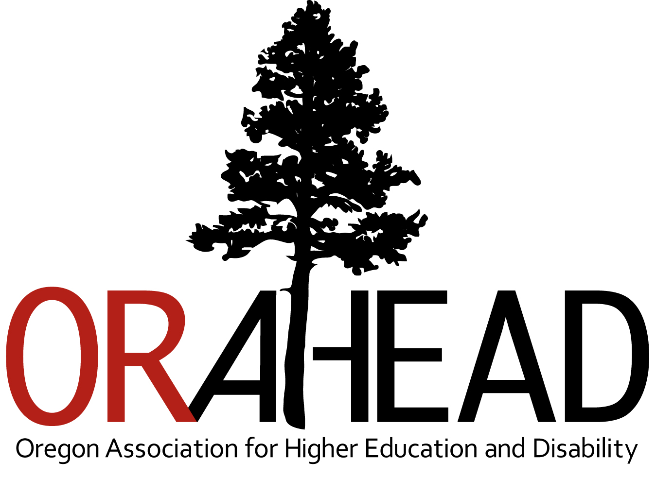 ORAHEAD logo, featuring a pine tree