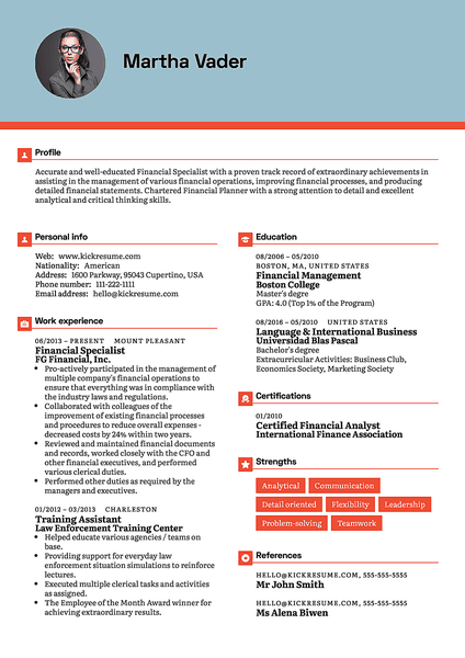 Tools CV dan Resume KickResume/