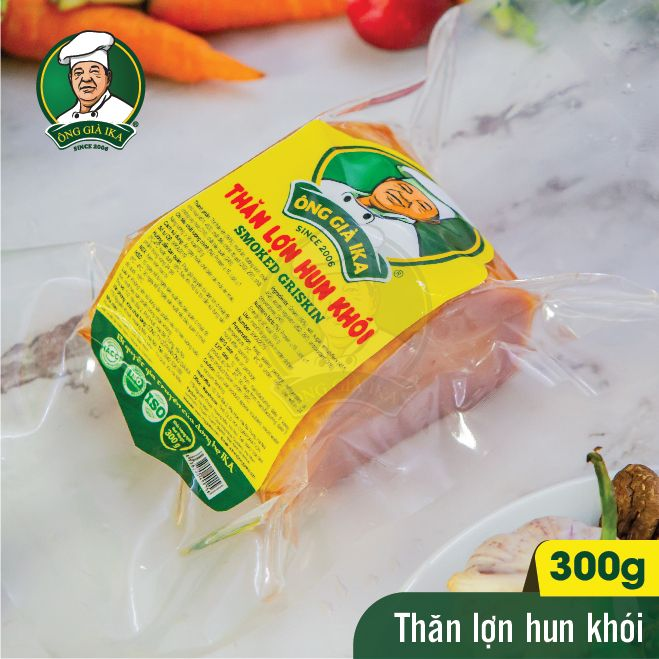 Làm salad ăn kiêng tại nhà với thăn lợn hun khói IKA