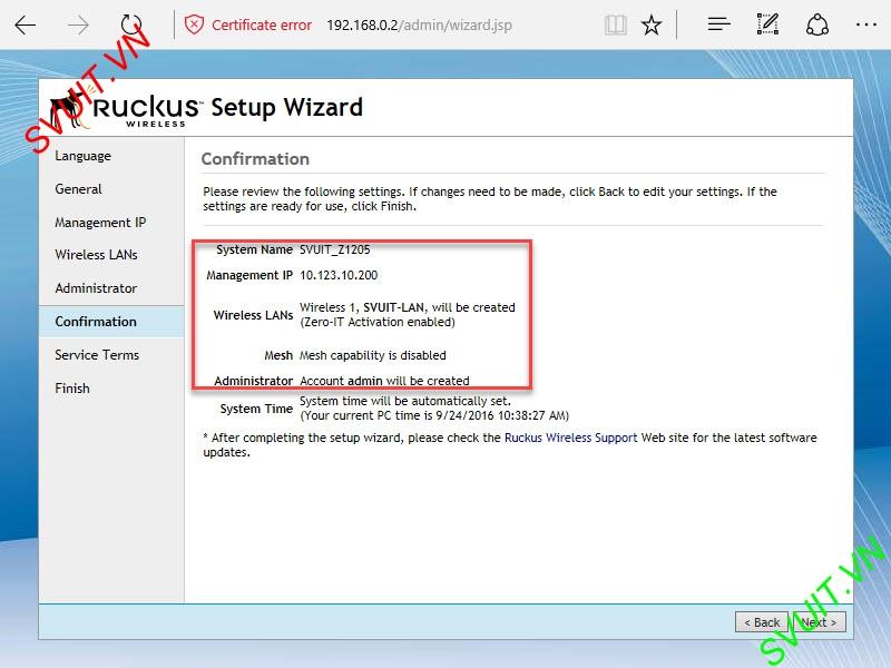 Ruckus Multiple SSID with Multiple VLAN(8)