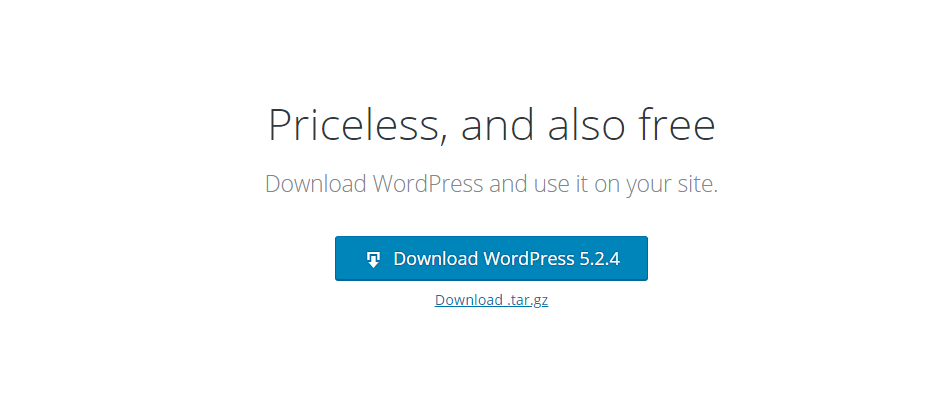D:\Intelligny Tutorials\How to install WordPress for Offline usage on Windows\wordpress-download.PNG