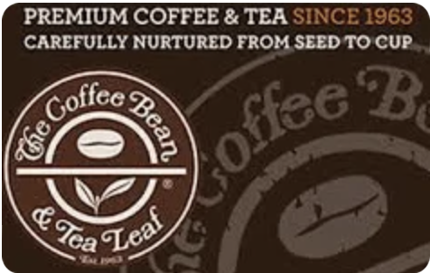 Buy Coffee Bean & Tea Leaf Gift Cards