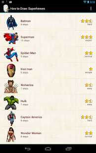 Download How to Draw: Superheroes apk