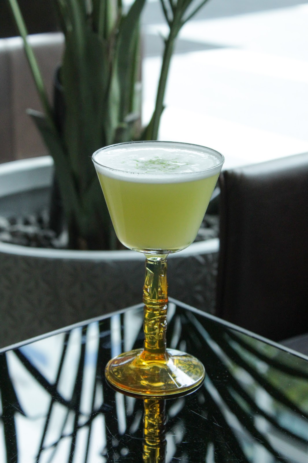 An image of the Ocean View cocktail at Boa Steakhouse.