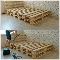 let Bed Frame With A Headboard 
