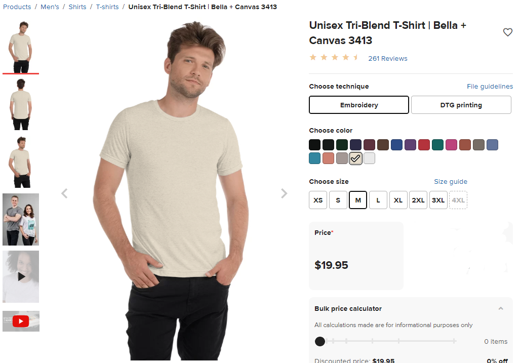 Printful vs Print Aura: Product pricing comparison