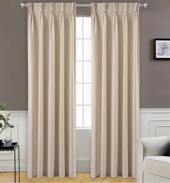 Pinch pleat curtains by sacurtains.com
