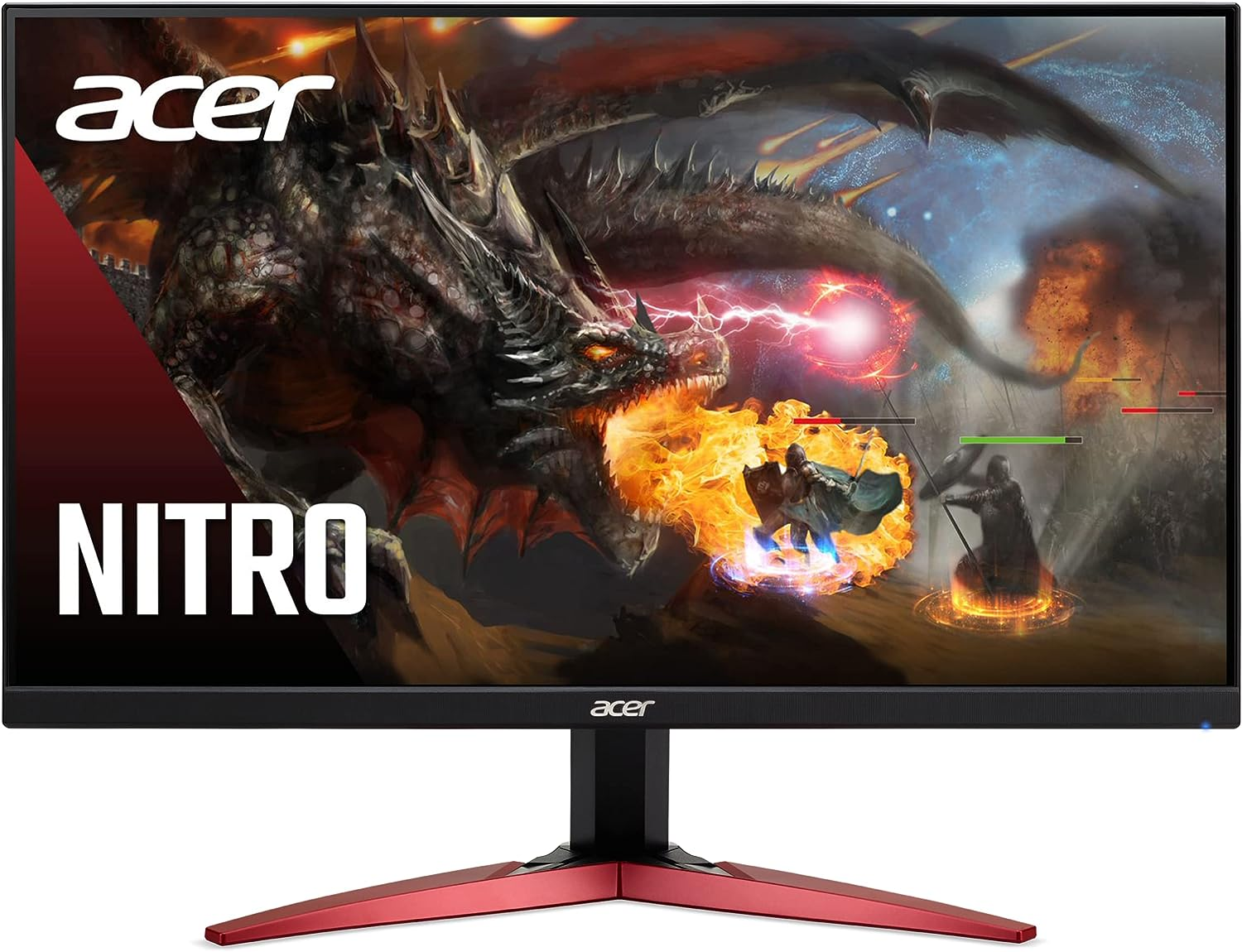 Gaming Monitor Deals - Acer Nitro KG241Y Sbiip 23.8” Full HD (1920 x 1080) VA Gaming Monitor