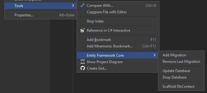 Entity Framework Core Inside Rider: UI Way | The .NET Tools Blog