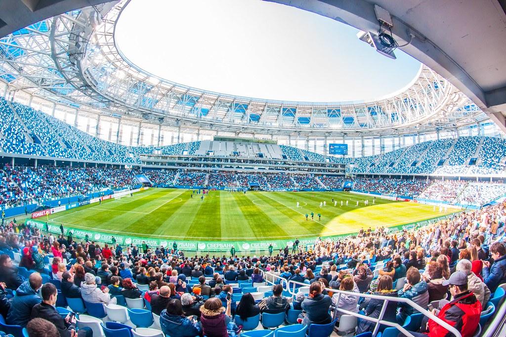 Стадион Нижний Новгород днём