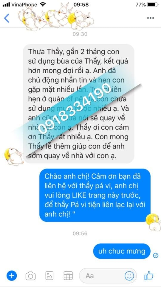 Mọi thứ đã dần trở nên tốt đẹp hơn nhờ bùa yêu Đà Nẵng của thầy Pá Vi